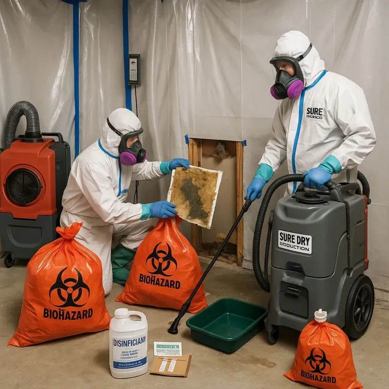 Contaminated Water Handling Protocols process in Norfolk, MA